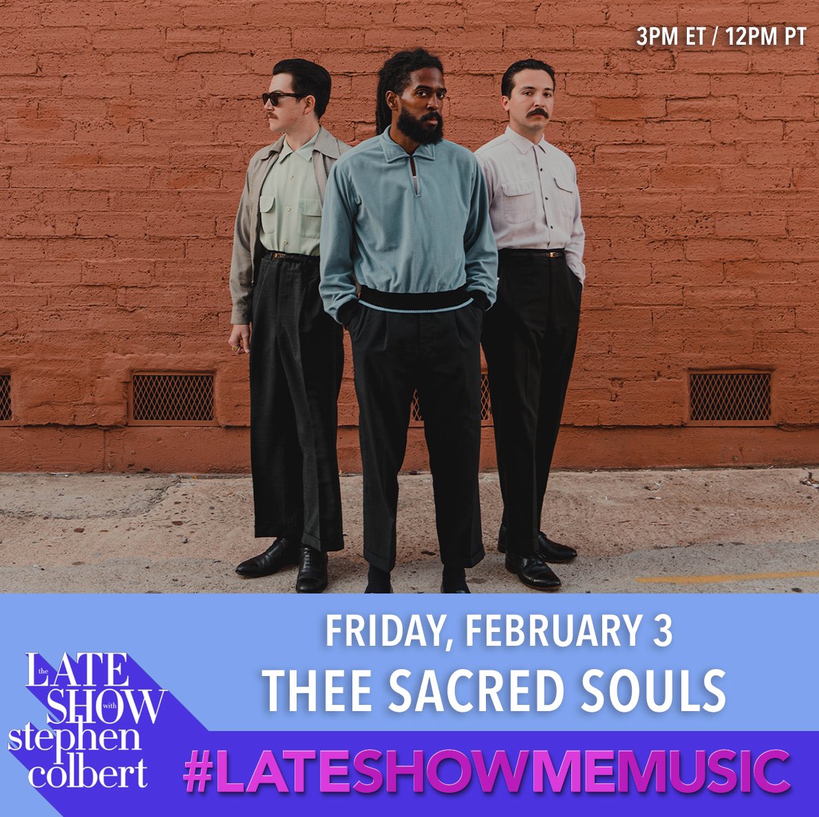 This Friday. #Colbert #LateShowMeMusic