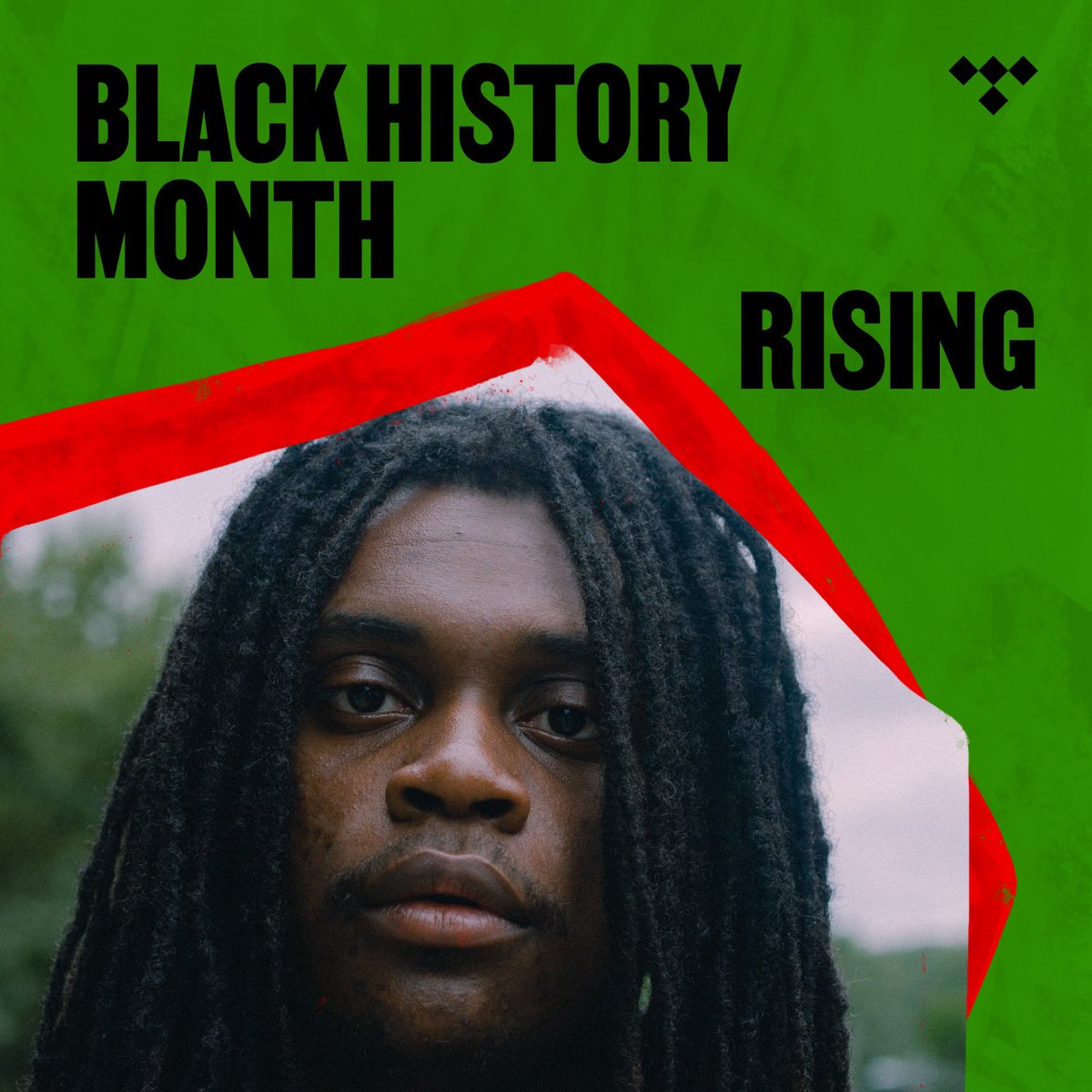 shout out <a href="/TIDAL/">Tidal</a> for making me the cover of their BHM Rising playlist! This type of stuff really means a lot seriously 💙💙💙