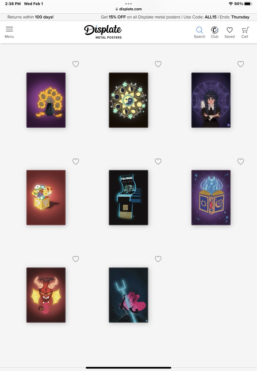 New metal posters designs up on my Displate Shop! Here’s the link displate.com/Theartofc3?art…

#displate #metalposters