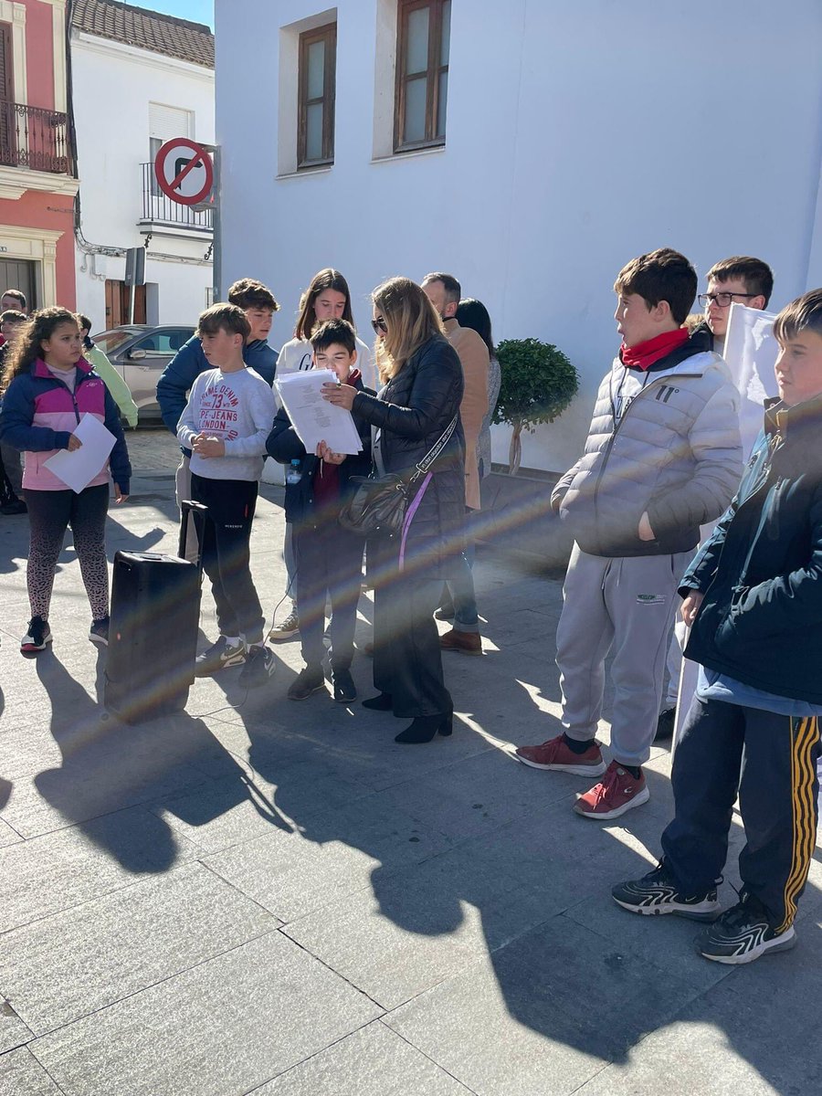 Celebración IV marcha por la paz en el IES Al-Lawra #Paz #pazyconvivencia