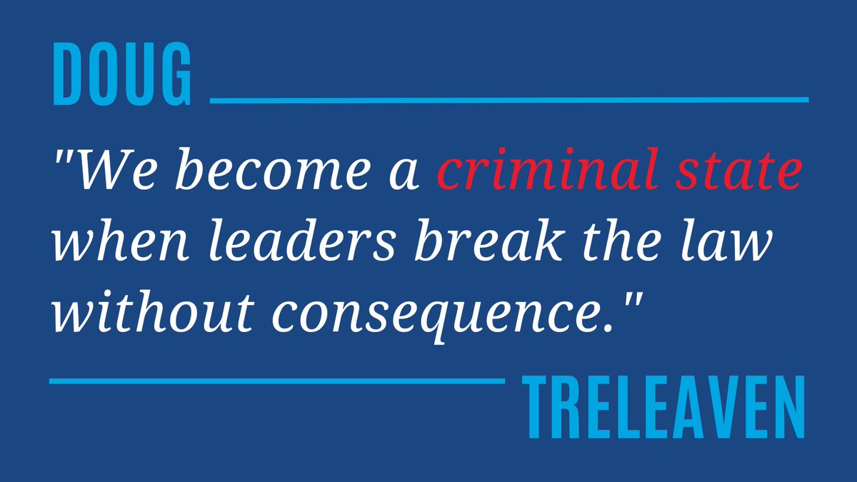 drtreleaven's tweet photo. We become a criminal state when leaders break the law without consequence. #Canada #Criminal #leadership https://t.co/6b3qzPPUIX
