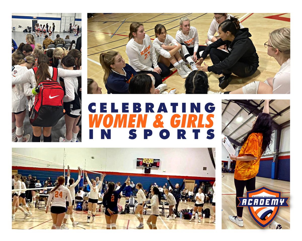 Happy National Women &amp; Girls in Sports Day!

BVA is woman owned + led! We pride ourselves in setting STRONG + BOLD examples for the ladies of BVA.

Thank you to our directors, coaches, + players for continuing to grow the sport of volleyball for Appalachia. 

#GrowTheGame #NWGSD