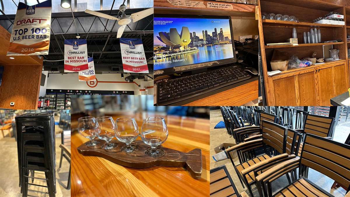 BierStation's tweet photo. Noon-4 p.m. Sat, Feb. 4, is your last chance to grab a piece of Station history when we hold our Goodbye Garage Sale. You also can pick up your branded glassware pre-order. Thank you, KC, for a wonderful decade! https://t.co/2Crf5cgHo4