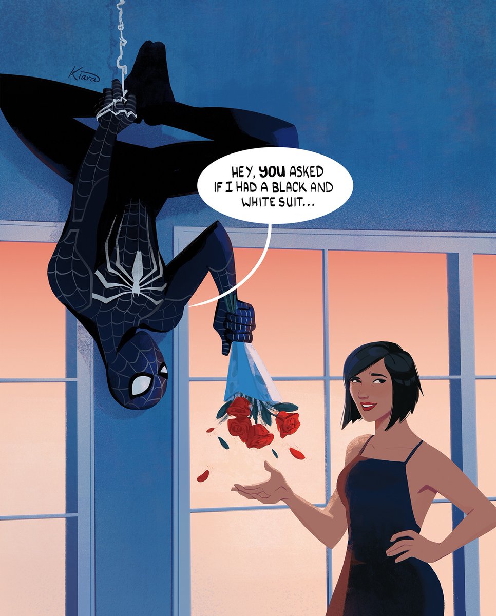 kiaraincolor's tweet photo. Obviously Yuri &amp; Tara are the cutest spidey couple. Get the print for their V-Day Streamily event 💕 https://t.co/belTA7u3q4
