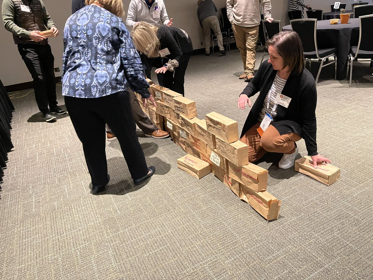 lizcastelline's tweet photo. Building a wall of barriers & bridges at @N2Learning #TXPVI! #PI12 https://t.co/BD0PEBlVy1
