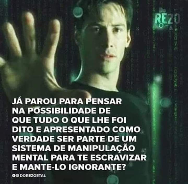 mgrefenhagen's tweet image. Já parou para pensar