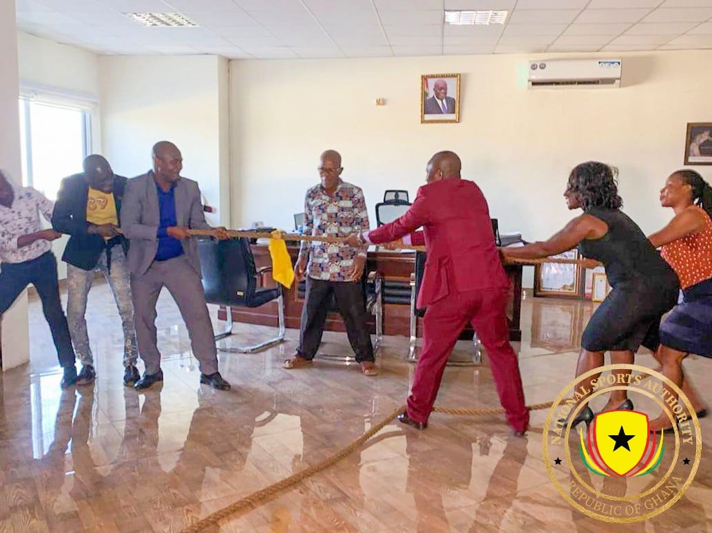 twumasipeter's tweet photo. 🇬🇭Ghana Tug of War Association (GTWA) becomes 50th Sports Association recognized by the National Sports Authority (NSA). Congratulations! https://t.co/baOqzsIq30