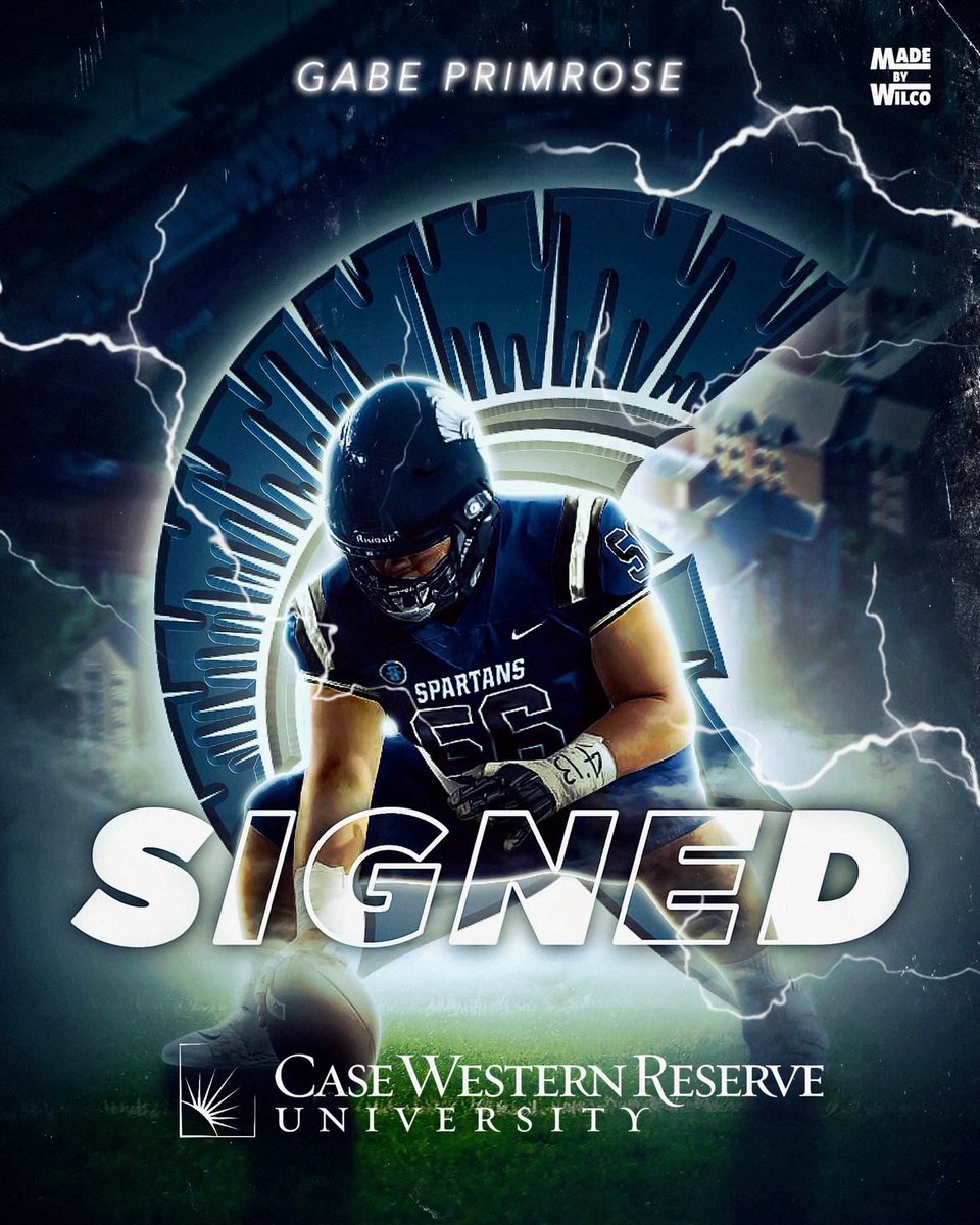 gabeprimrose's tweet image. It’s official ✍️ @CWRUFootball @CoachSlesh @DebeljakGreg @PCC_FOOTBALL