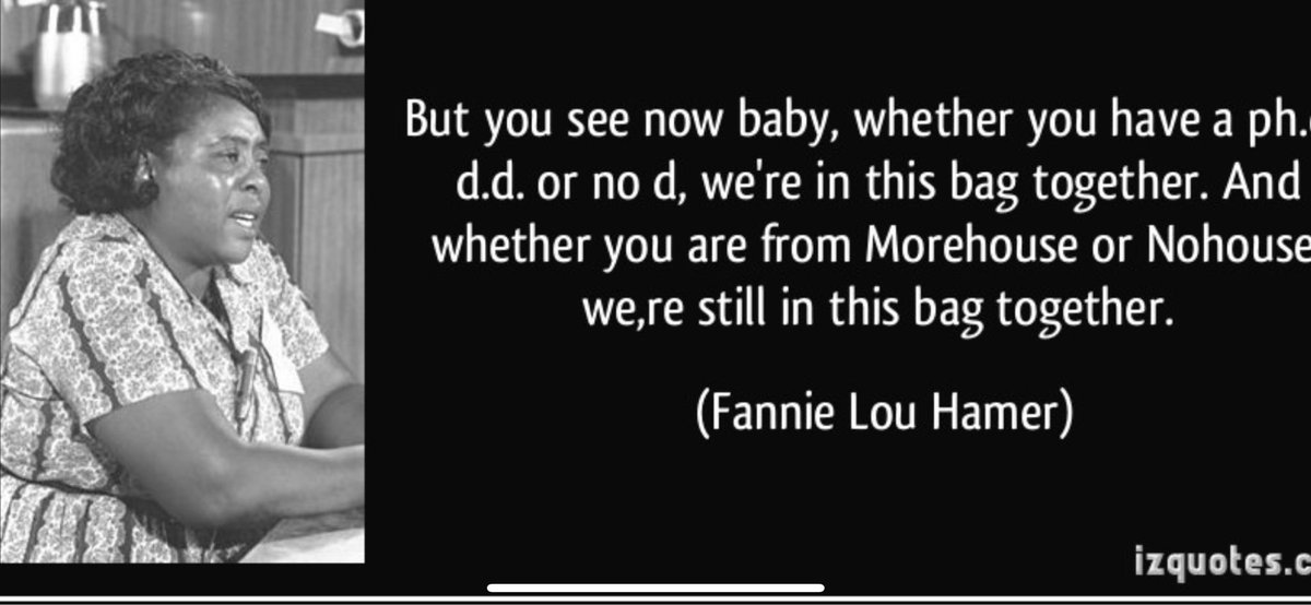 Real black history #FannieLouHamer