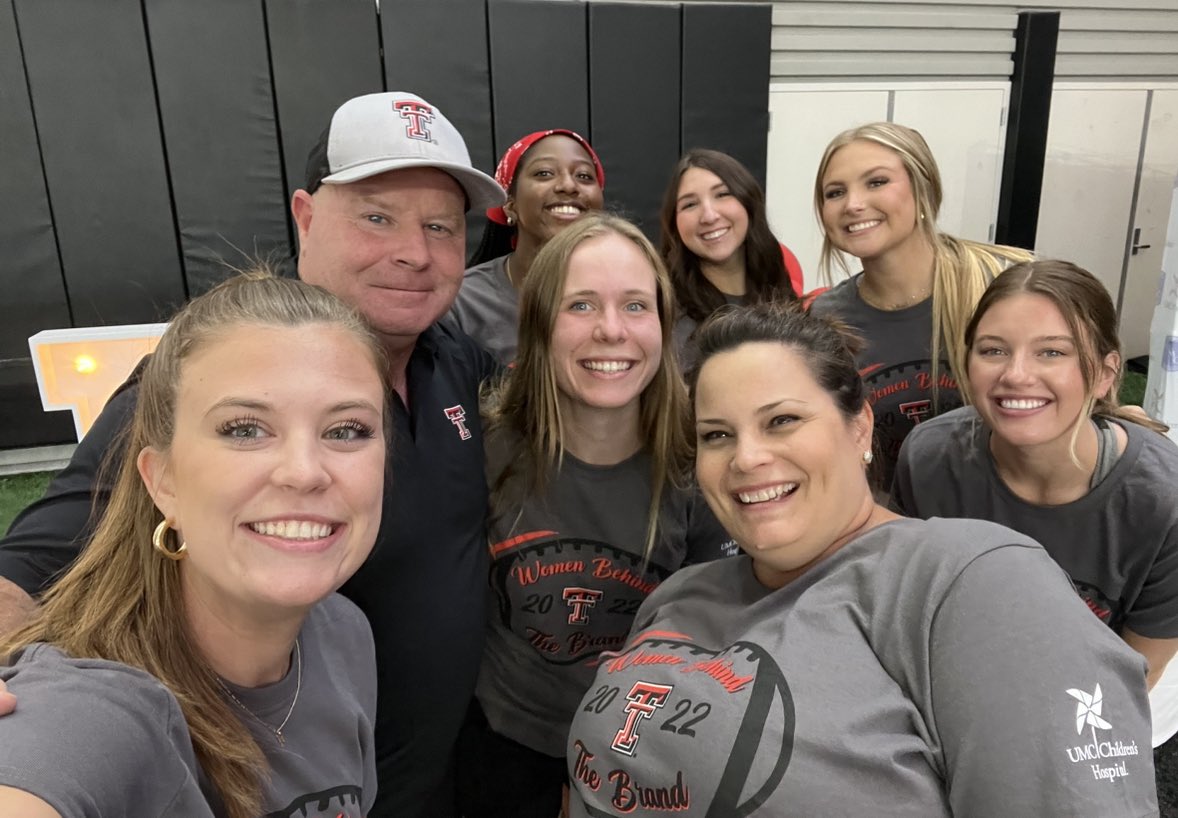 Happy National Girls and Women in Sports Day! 🖤❤️ 

Grateful to work alongside these women everyday! #WreckEm #NGWSD2023