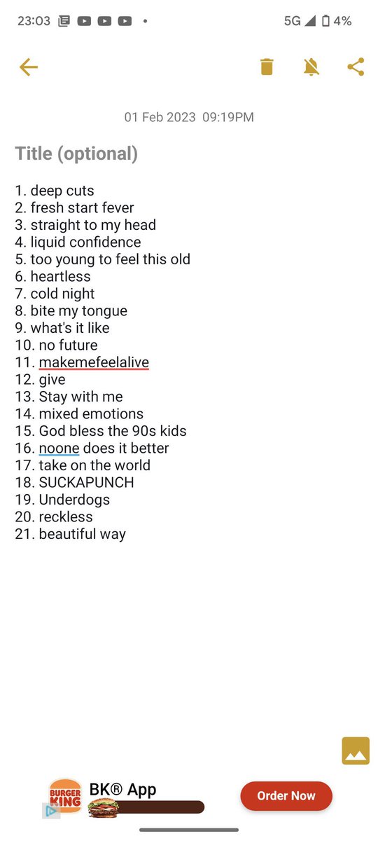 letiitland's tweet photo. Just found this on twitter,
Ymas set list !! https://t.co/ce6fQ5OygA