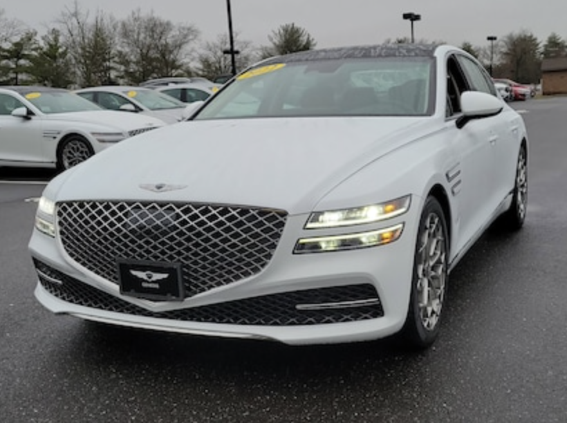 GenesisofCH's tweet photo. Experience this Pre-Owned 2022 #Genesis #G80 2.5T! ๐ Navigation system, Front dual zone A/C, Auto high-beam headlights & MORE.
#preownedvehicle #usedvehicle #usedcar #preowned #preownedcar #marionnc #marionusedcars
https://t.co/kGWA9Vqgnl https://t.co/DIoq7Ev4vU