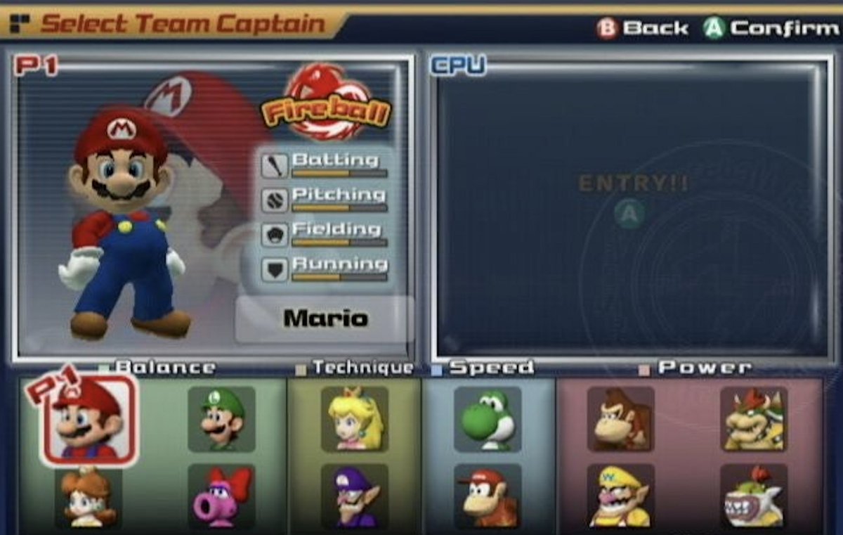 FanDuel's tweet photo. You're playing Mario Superstar Baseball on the GameCube.

Who's your captain? https://t.co/0UOPpKq4MZ