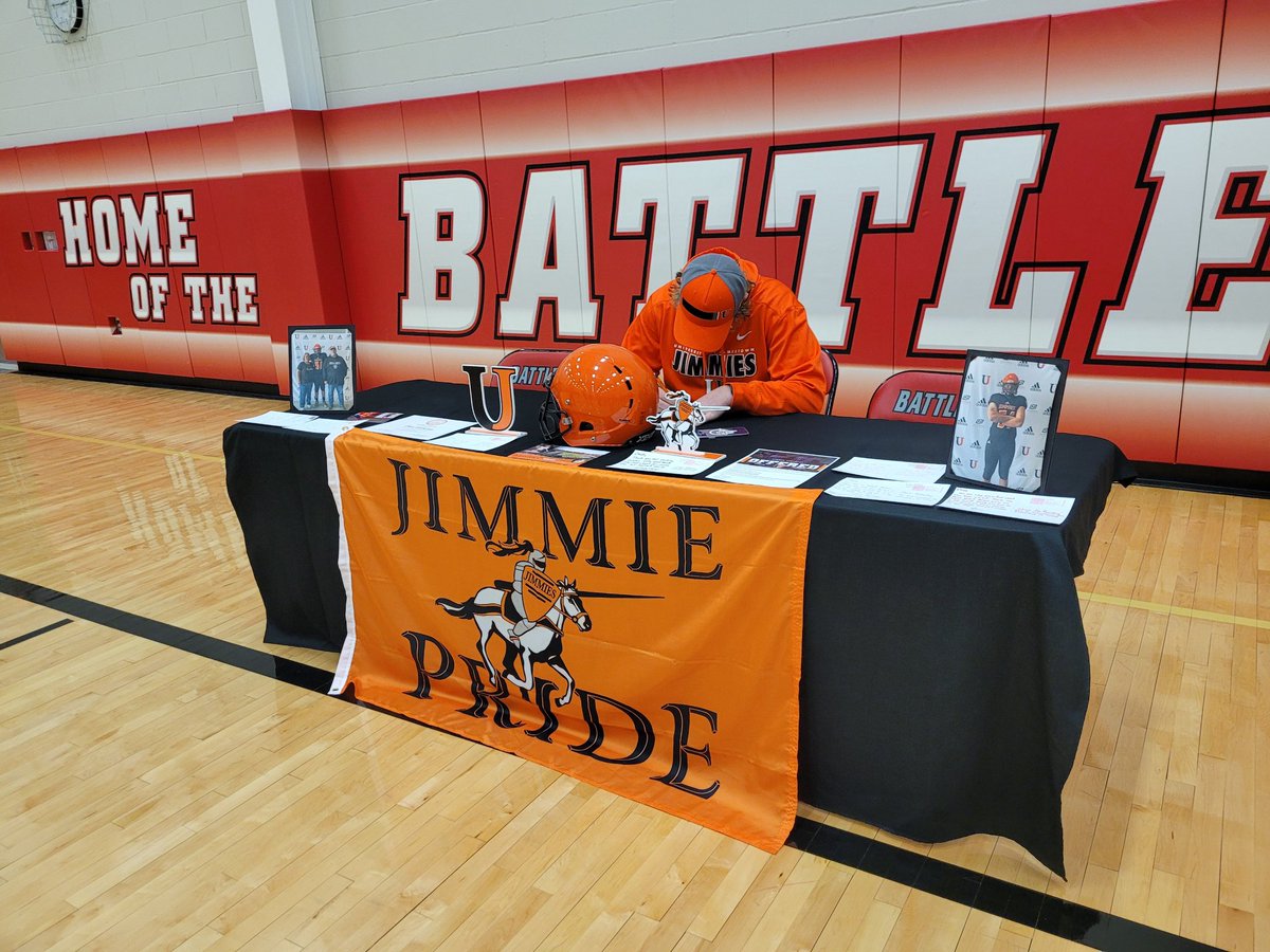 It’s official. I will be attending the University of Jamestown for Exercise Science and to play football. #ChopAndCarry #JimmiePride