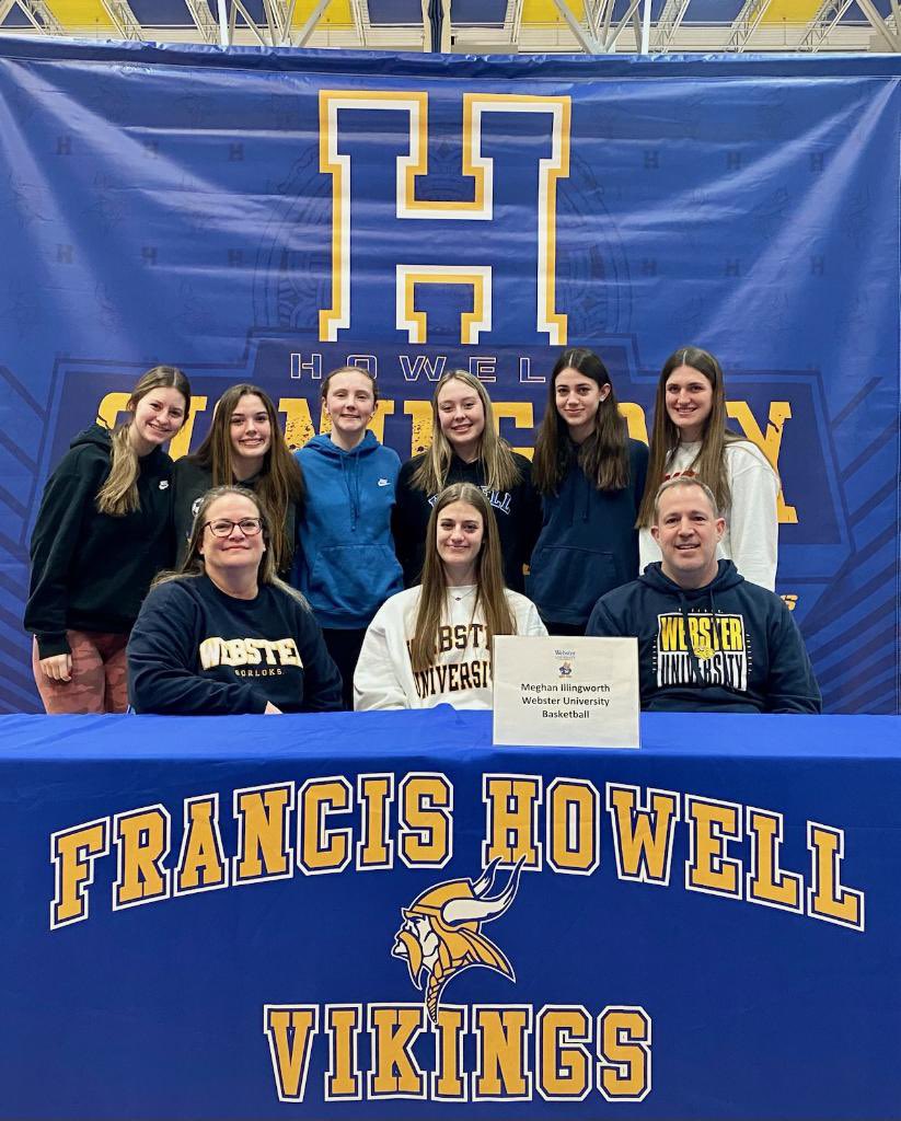 Congrats <a href="/MeghanIllingwo1/">Meghan Illingworth</a> for committing to play basketball at Webster University!💙💪🏀#unmatcHed