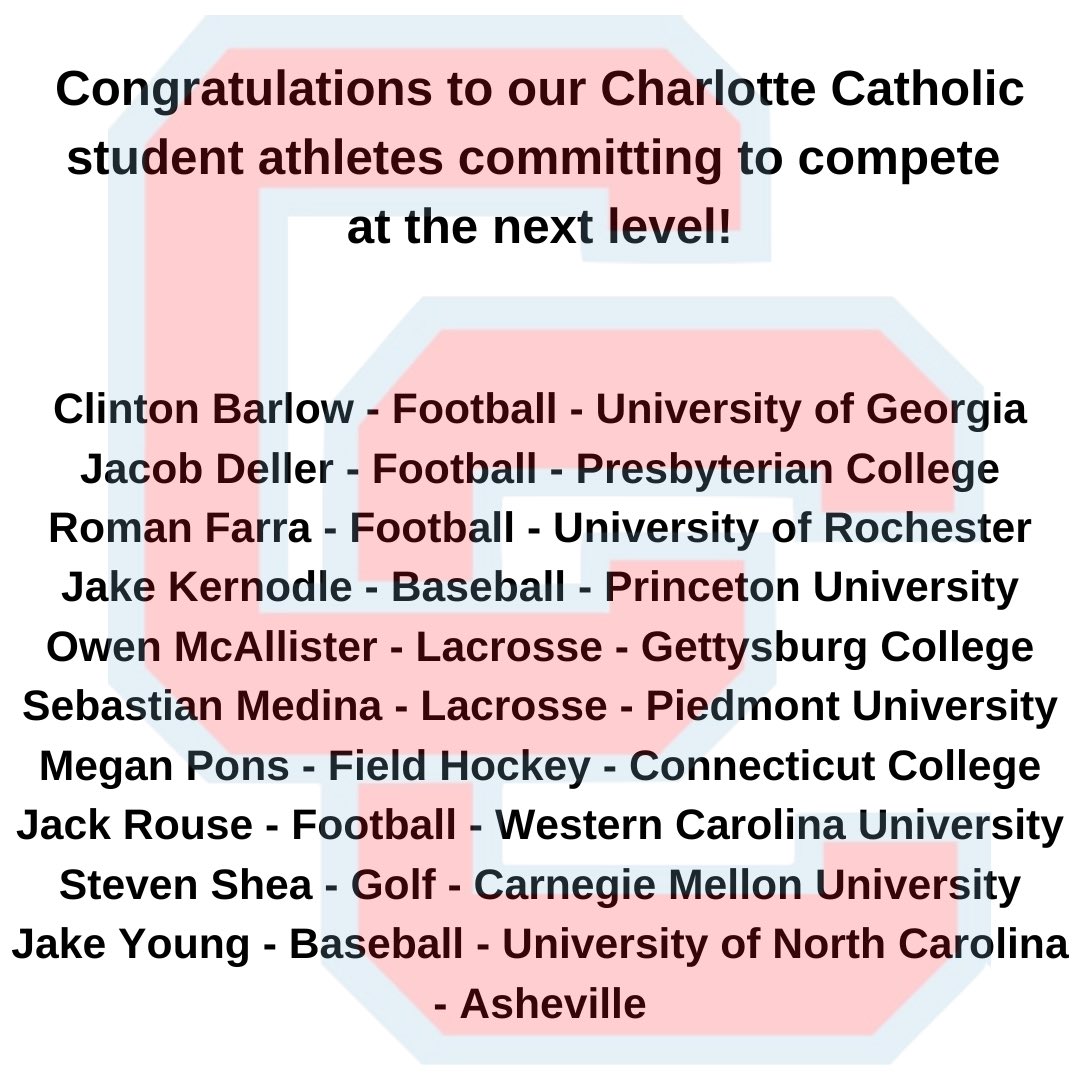 CCHSCougarNews's tweet photo. Congratulations to our Class of 23 student athletes‼️ https://t.co/7awsf9qwpx