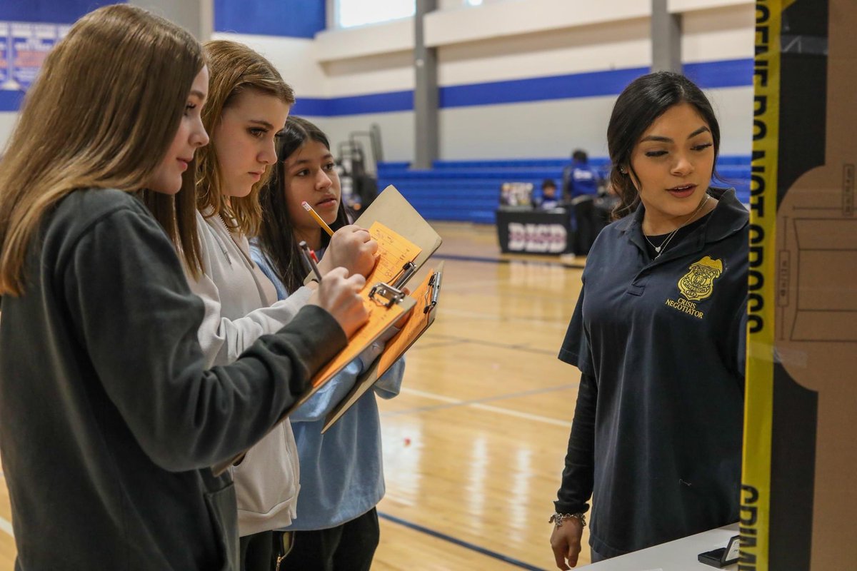 Dickinson ISD on Twitter "Dickinson ISD hosted the Career and