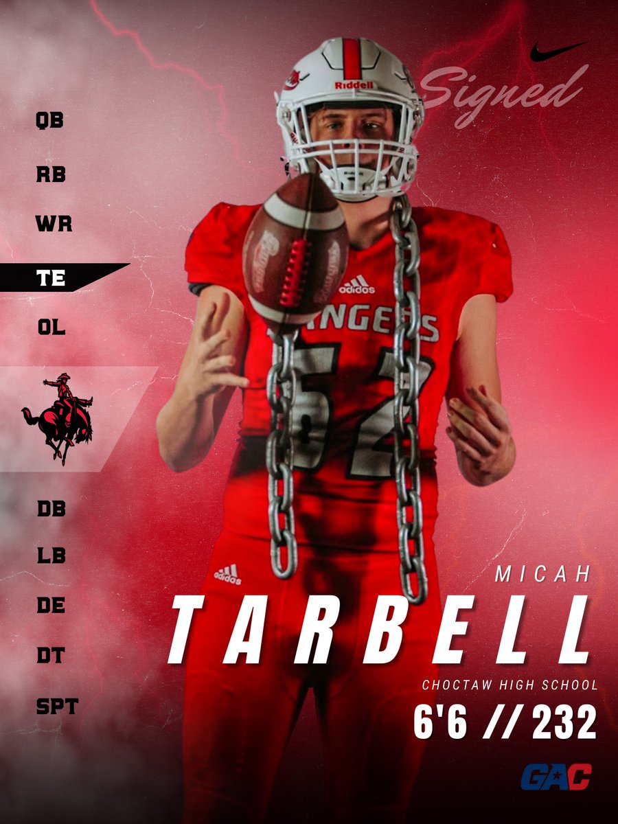 Welcome Micah Tarbell <a href="/micah_tbell/">Micah Tarbell</a> from Choctaw to the Ranger Family!
#RRR