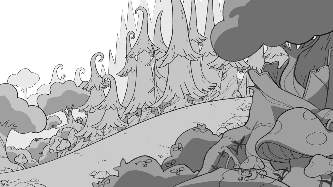 A little belated lol;; but here are some of my favorite backgrounds I drew for S3 of #TheOwlHouse 💕
Art direction by <a href="/oh_heyyy_andy/">Andy Garner-Flexner</a> and vis dev by <a href="/sbosma/">Sam Bosma</a> and <a href="/SteSug/">Steven Sugar</a> 🙏✨