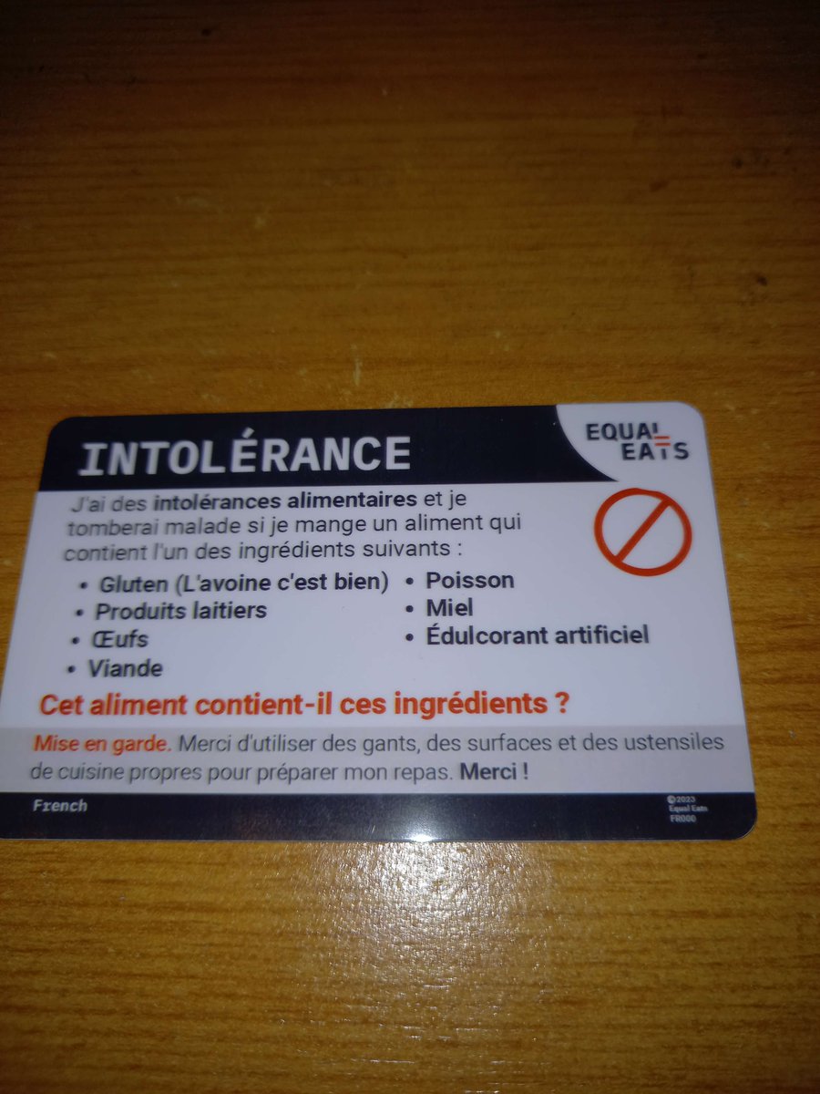 I really have no idea why I did not order this sooner when I've had allergies/Intolerances for over 5 years.
It has arrived.
<a href="/Equal_Eats/">Equal Eats</a>