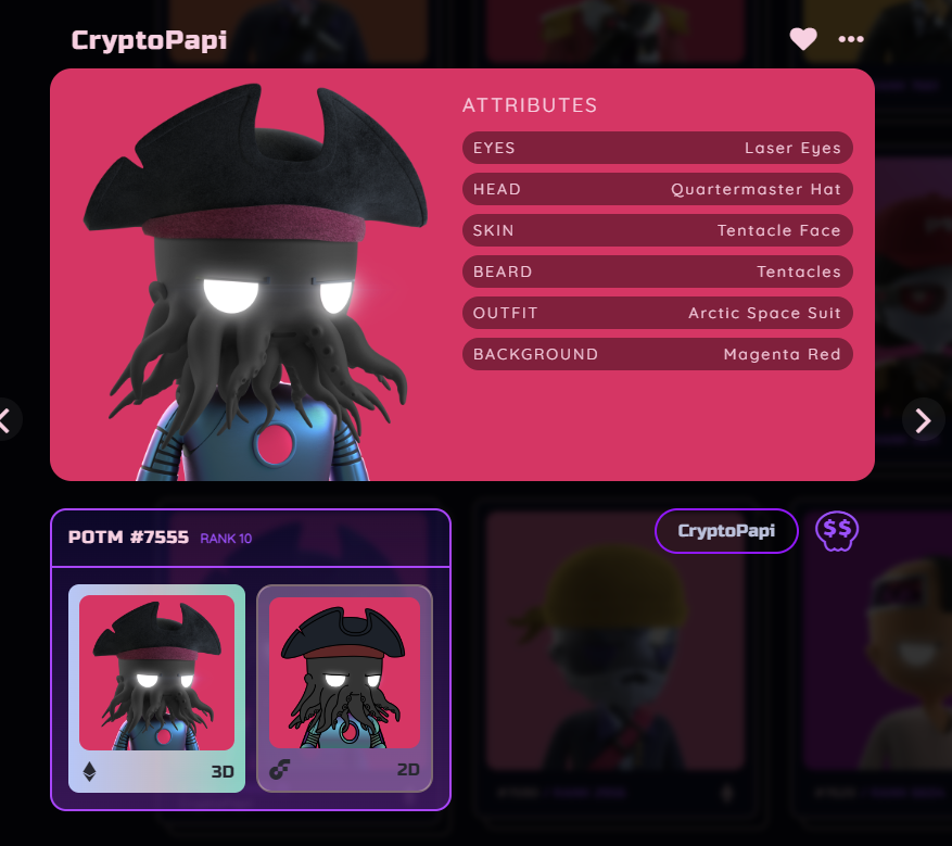 Projects are now figuring out the value of cross chain a year after us, but they still haven't figured out that what people will want in the future is their single identity to use on all blockchains. Don't make me choose a chain, I plan to hang out in all of them. <a href="/PiratesMeta/">Pirates of the Metaverse 🔛 FLOW</a>