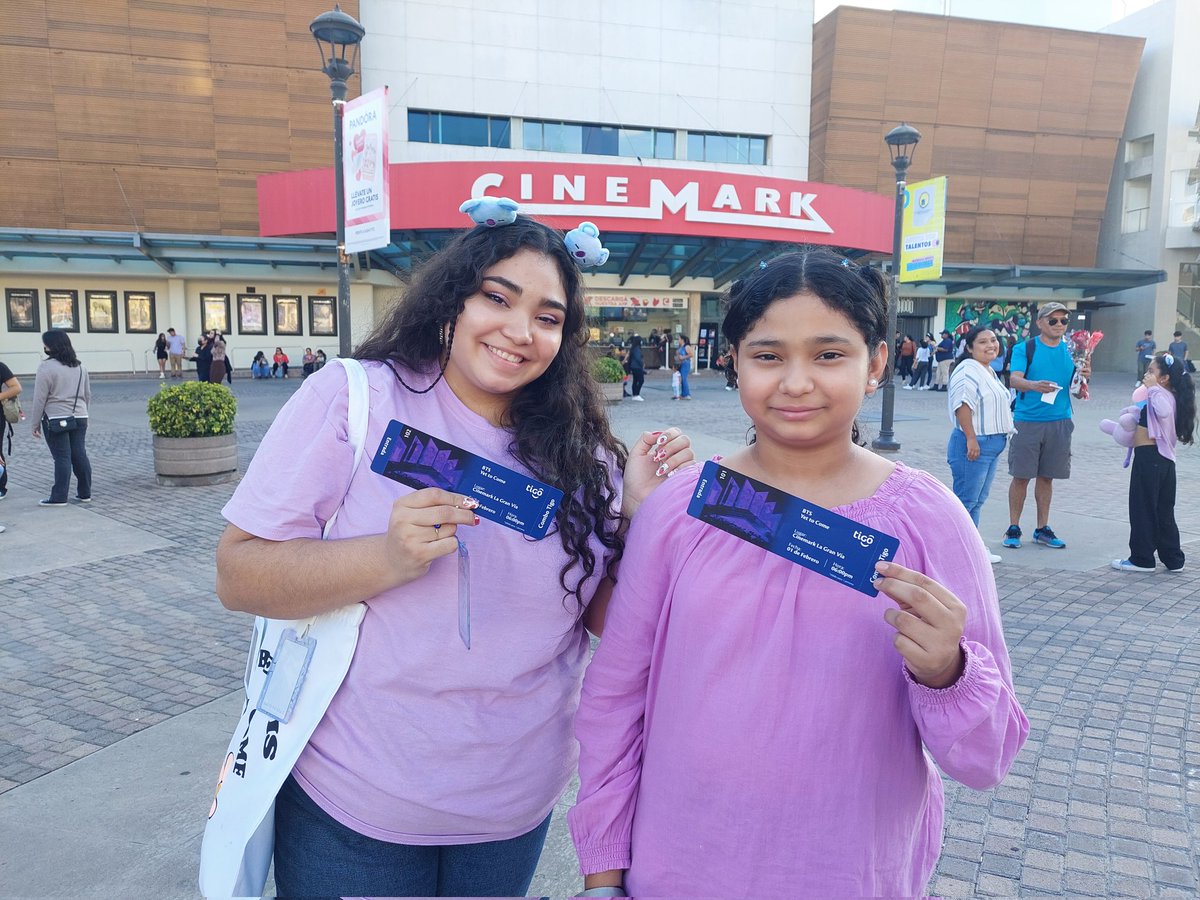 TigoElSalvador's tweet photo. Este día disfrutamos de #YetToComeInCinemas junto al #ARMYSV 💜 en una función EXCLUSIVA gracias a Tigo. https://t.co/GuZkjOJr4p