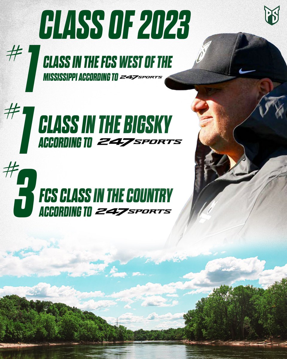 The Future is Bright in the Rose City 🌹 

Best Class in the <a href="/BigSkyFB/">Big Sky Football</a> and Best West of the Mississippi River according to <a href="/247Sports/">247Sports</a> Composite Rankings

#GoViks 🟢⚪️⚫️ | #JoinTheInvasion23