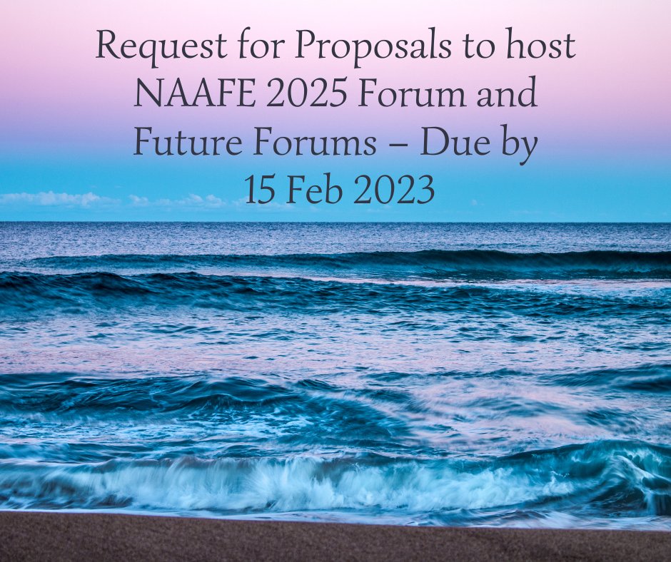 N. American Assoc. of Fisheries Economics & Trade tweet media