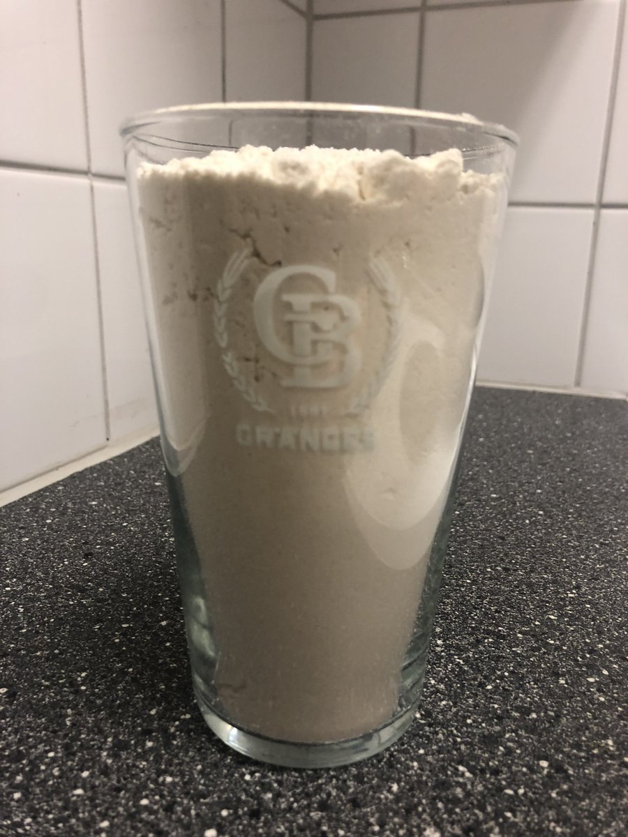 Riktiga brödbakare behöver bara ett köksmått