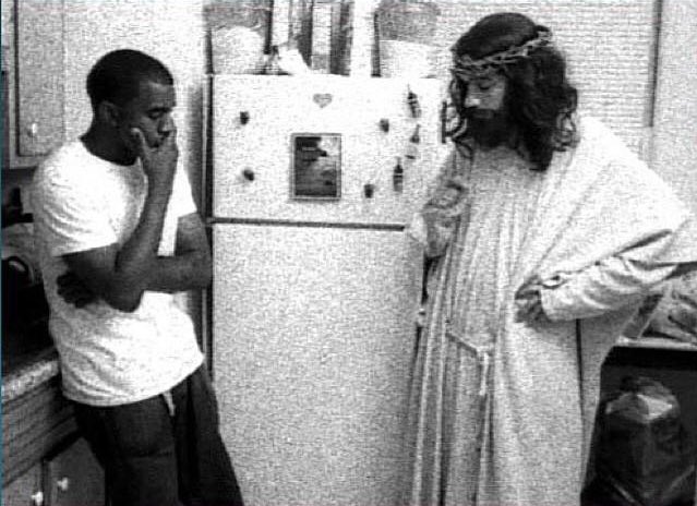 Kanye realizing he's not actually Jesus
