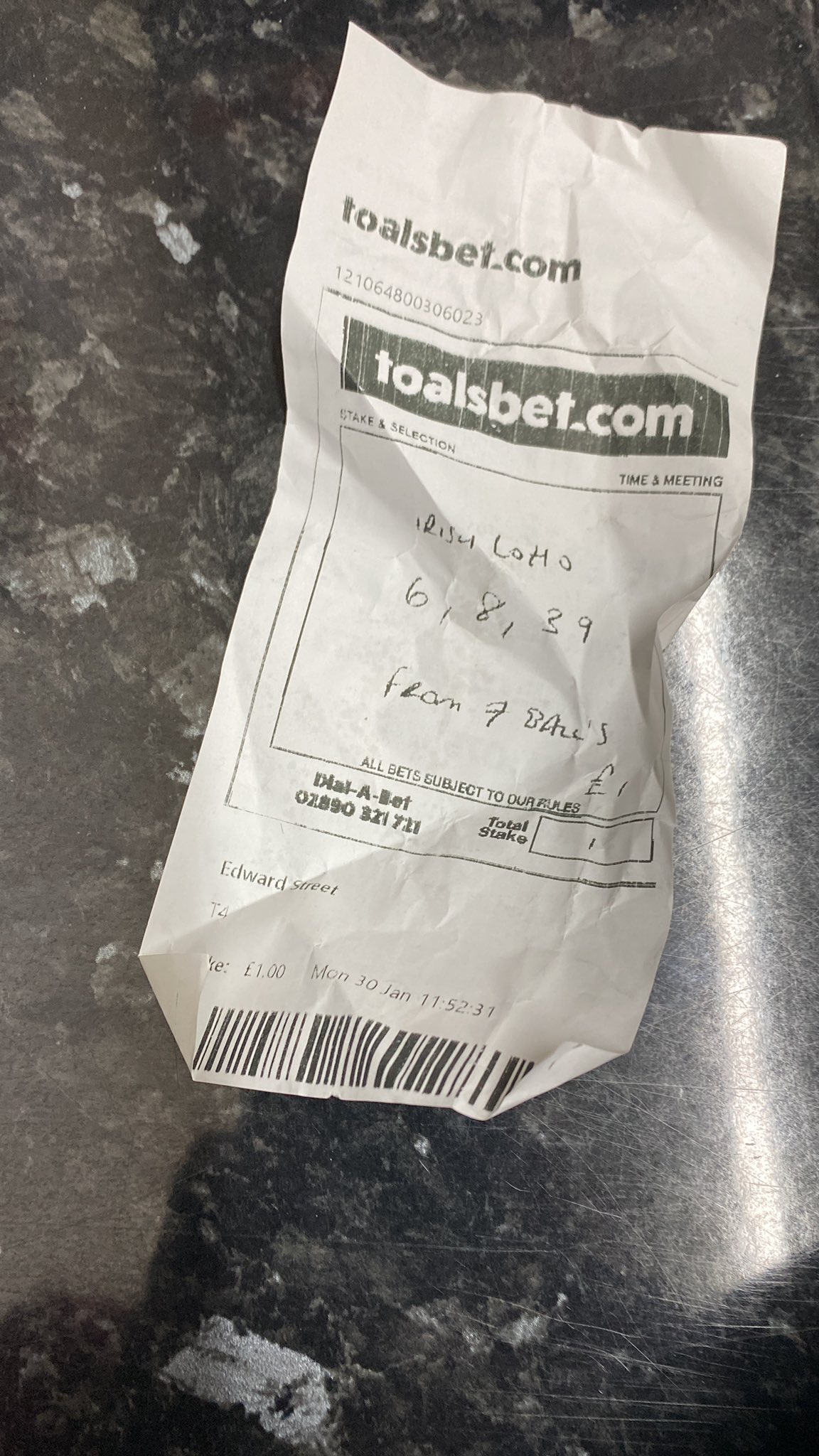 on Twitter "Irish Lottery results "MAIN draw" for Wednesday 01 February 01