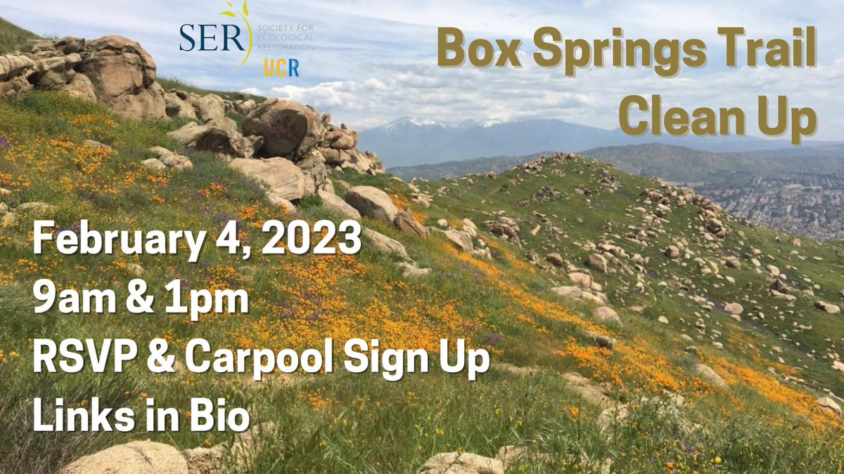 We adopted a trail at Box Springs Mountain Park! Join us this weekend for our first trail clean up. Links to RSVP and sign up for a ride in bio 🌱