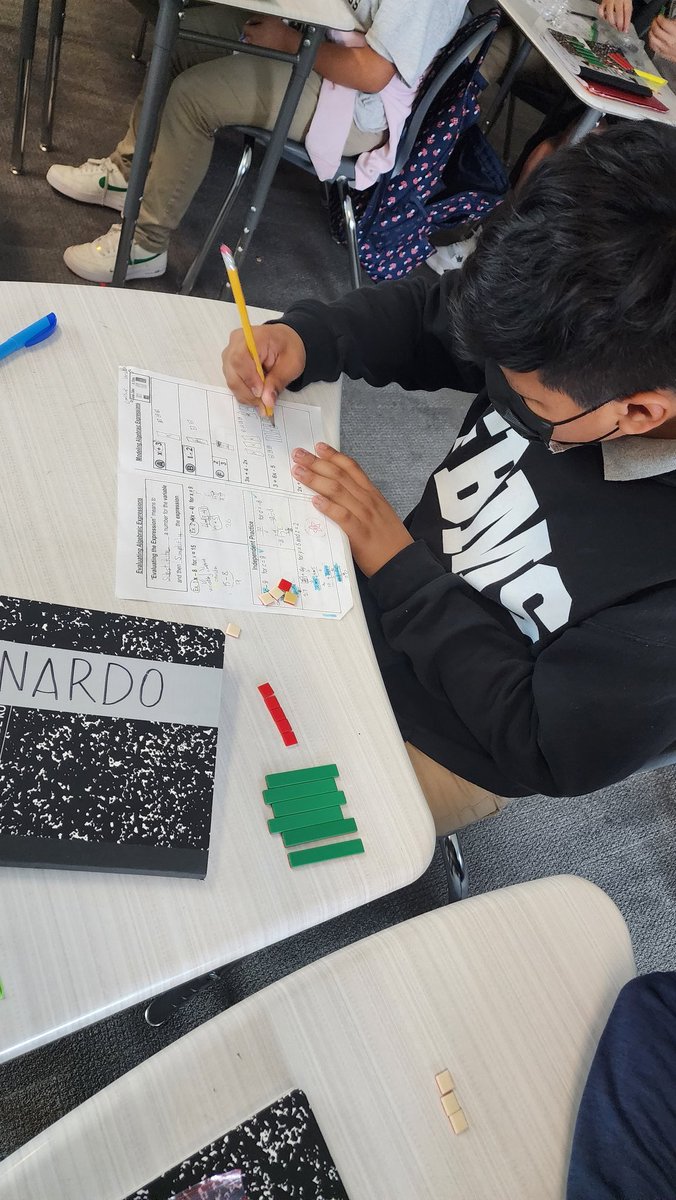 _ramirezinsixth (@_ramirezinsixth) on Twitter photo Students using manipulatives to engage in their learning has truly made a difference. Expression and equations are a BEAST but my 6th graders are setting themselves up for success 🙌🏾 <a href="/LandrumMS/">Landrum MS Lions 🦁 #MoralCompass</a> @MauriceLms Students using manipulatives to engage in their learning has truly made a difference. Expression and equations are a BEAST but my 6th graders are setting themselves up for success 🙌🏾 <a href="/LandrumMS/">Landrum MS Lions 🦁 #MoralCompass</a> @MauriceLms