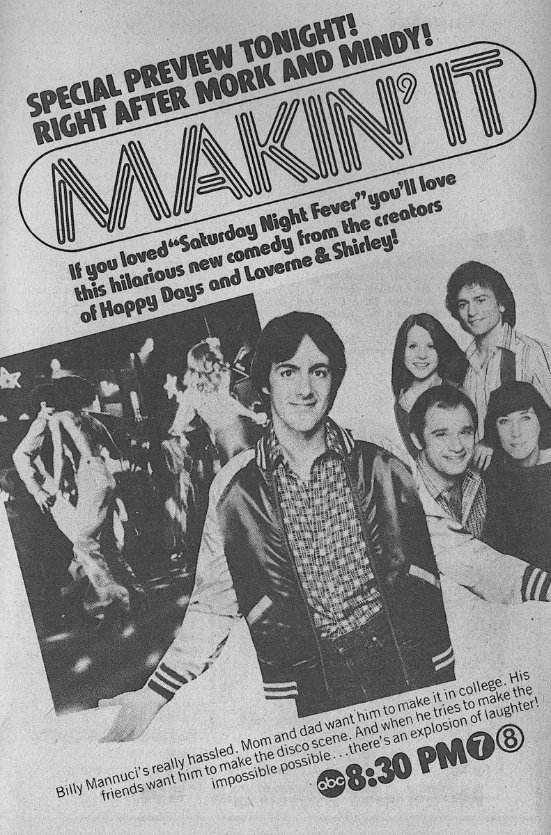 RetroNewsNow on Twitter "📺 ‘Makin’ It’ DEBUT (TV Guide, February 1, 1979)"
