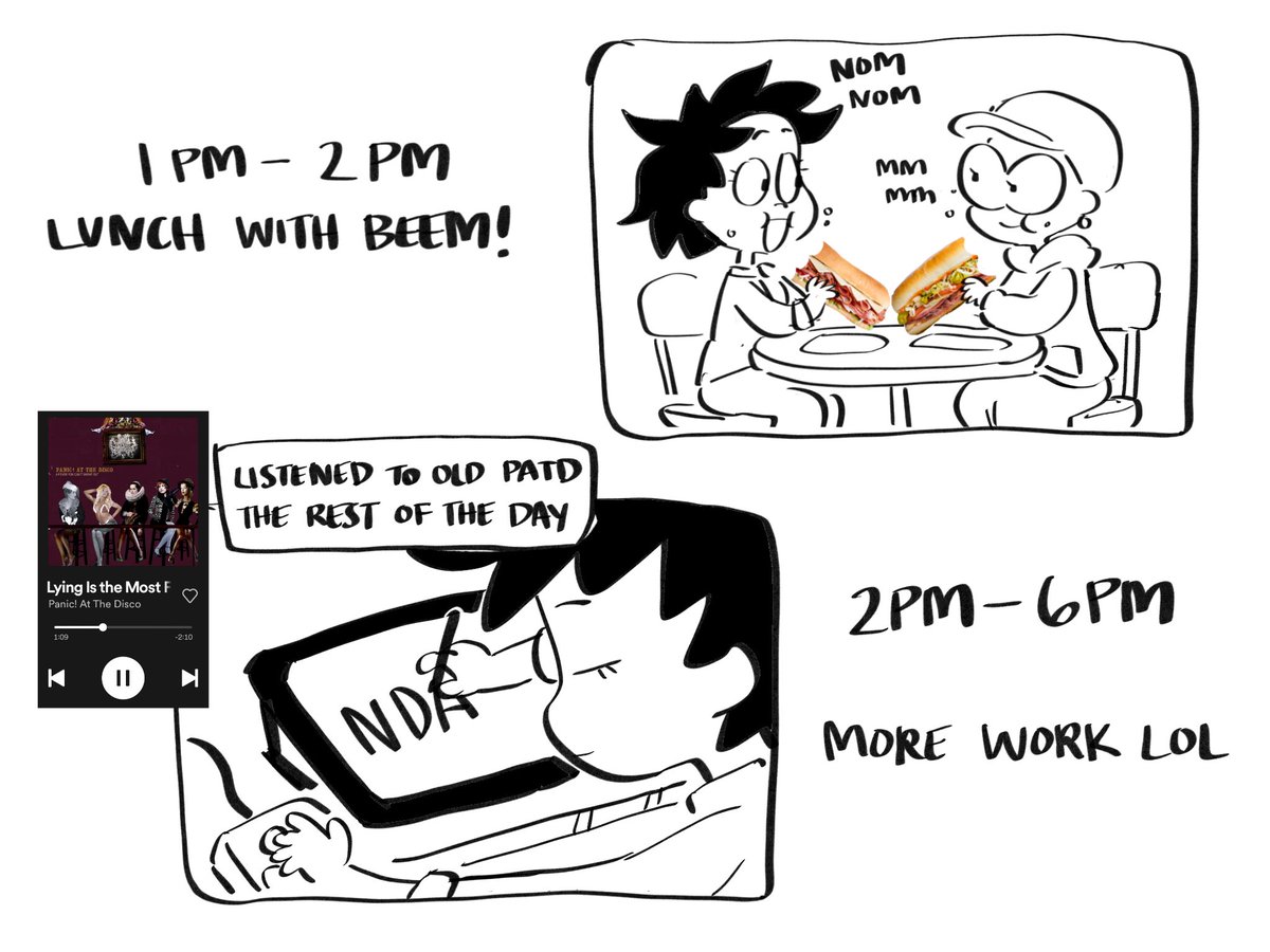 i didn't forget i swear #HourlyComicDay2023 