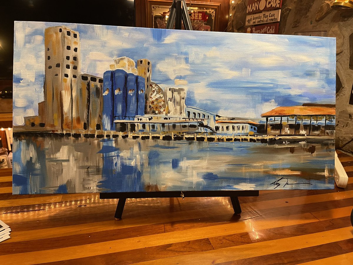 Ken Newton Studios (@ken_newton9) on Twitter photo My painting of <a href="/RiverWorksBFLO/">Buffalo RiverWorks</a> part of my Buffalo Series for 2023.
.
.
#Buffalo #letsgobuffalo #riverworks #bflo #kennewtonstudios #acrylicpainting #labatt #artists #buffalloart My painting of <a href="/RiverWorksBFLO/">Buffalo RiverWorks</a> part of my Buffalo Series for 2023.
.
.
#Buffalo #letsgobuffalo #riverworks #bflo #kennewtonstudios #acrylicpainting #labatt #artists #buffalloart