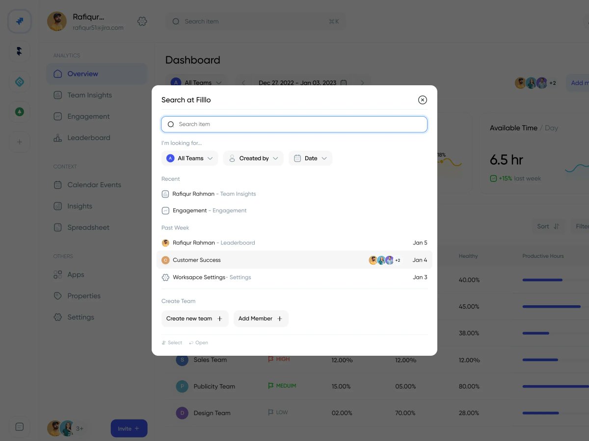 filllodesign's tweet photo. Timetracker Dashboard (Search Item Page)
.
Dribbble Link :
https://t.co/YI5GDjDr23
.
Let's talk about your project
✉️ hello@filllo.com
.
#minimal #analytics #metrics #uiux #figma #chart #dashboard #webapp #saasdesign #productdesign #utilization #teammanage #timesheet https://t.co/9BLXJ8usse