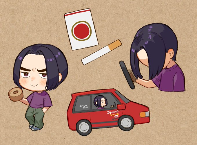 ガムテープのちま慎吾元絵 