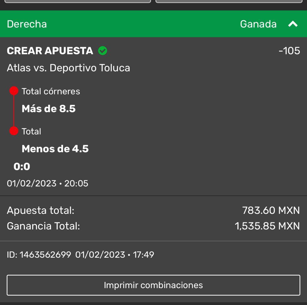 VegetaPicks0's tweet photo. Tenemos nuestro primer verde en el #TeamSaiyajin  🔥🤟🥵

#apuestasdeportivas #apuestas #futbol #tipster #bet #betting #pick #money #apuesta #apuestashipicas #apuestasfutbol #dinero #boss #laliga #football #ligamx #picks #deportes #ruleta #luckia #bettingtips #sportsbetting https://t.co/mEonvClFcF