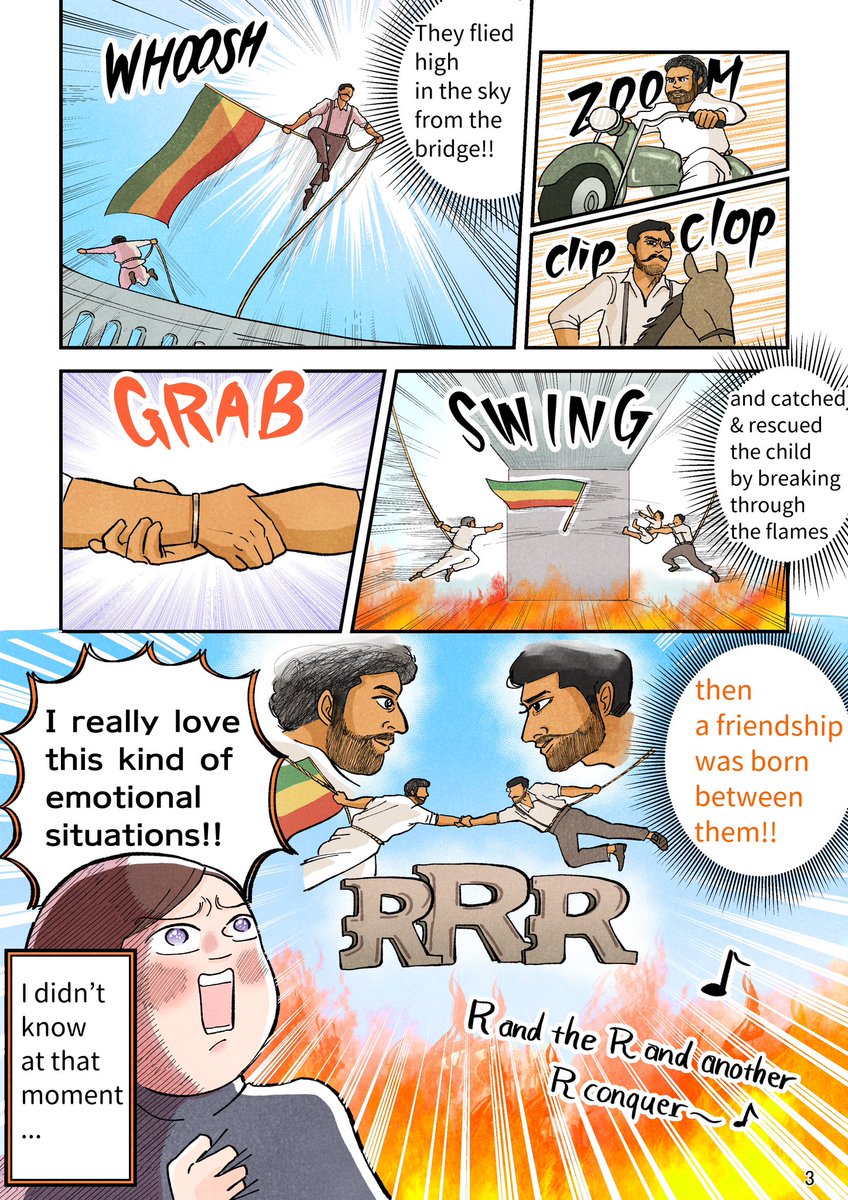 The story about a person who are addicted to the movie "RRR".🏇🏍 (1/2)English ver.
『映画RRRにどハマりした話』(1/2)の英語版作ってみました!(※ 自家製翻訳で文法とか間違えまくりなのでご容赦を!)
#RRR #RRRMovie #RRRinJapan