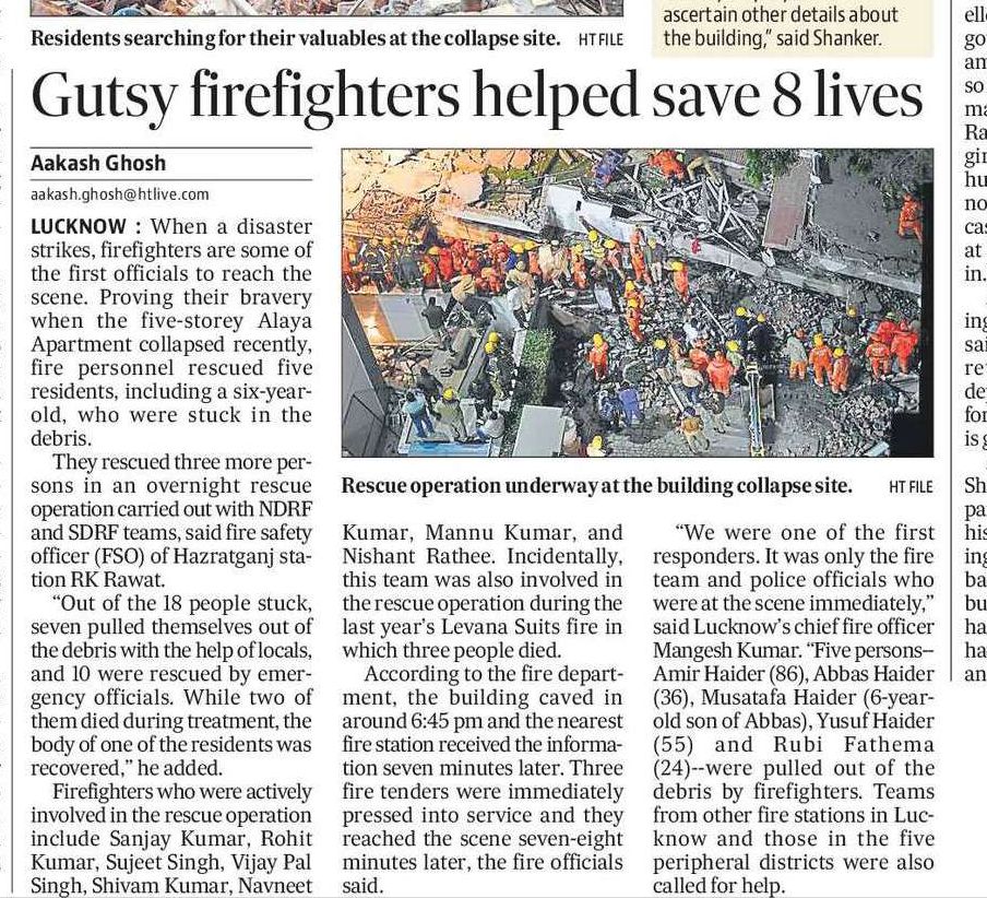 Fire and emergency Service Lucknow tweet media