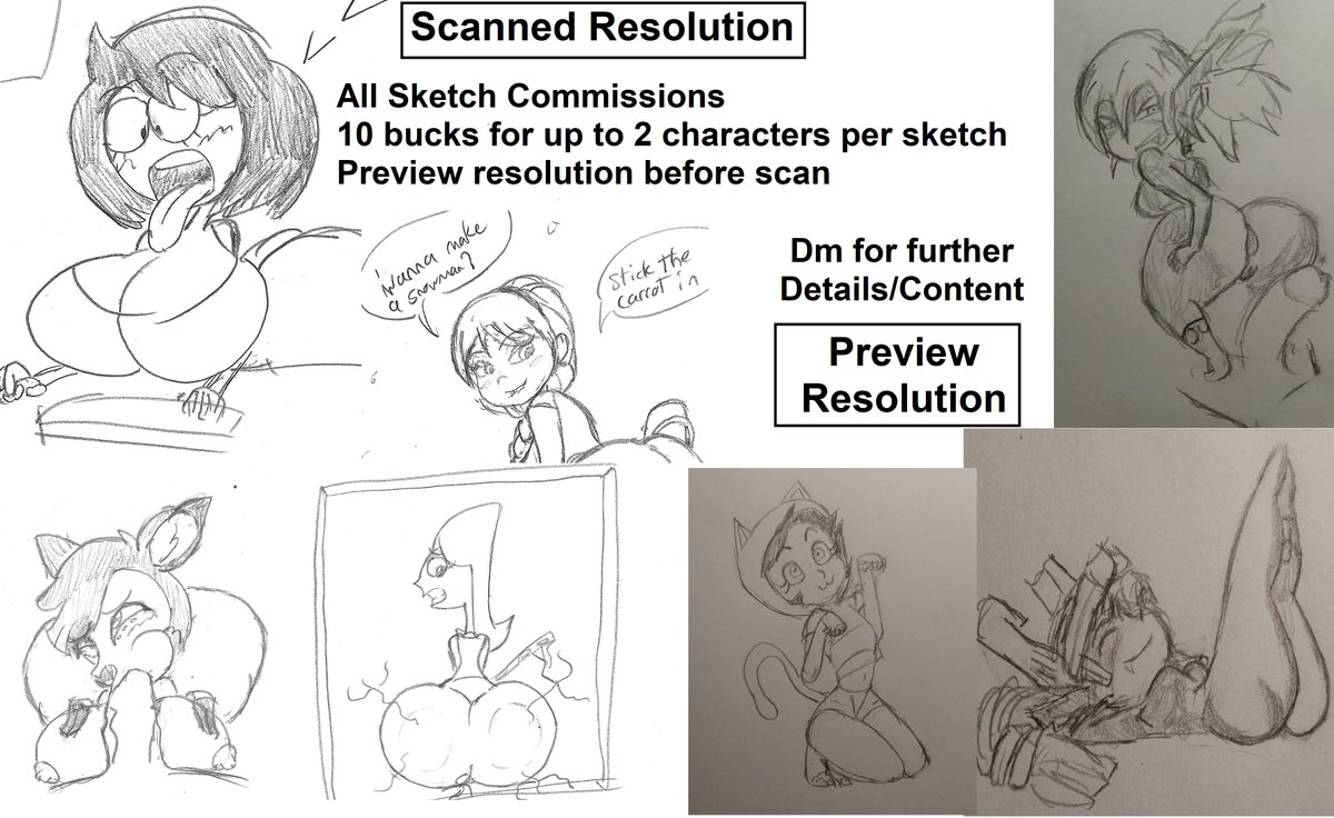 D_BigRedMachine's tweet image. New Year, New Scanner, the groove is back so Commissions are open! Preview is below for what to expect, I am open for mostly anything!

Paypal, Cashapp, n Art Trades are accepted

Tweet or DM if interested! Below is the process if you so choose to do business :D