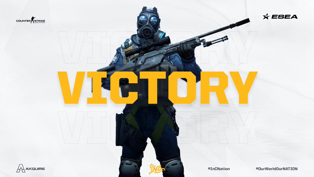 InControlGG's tweet photo. Another day, another match, and we’re moving on up!! #InControlCS improves their record to 3-2 in S44 Advanced of ESEA. Taking a 19-16 win over @LagGaming_ in overtime. #OurWorldOurNation https://t.co/rNIL5irWMD