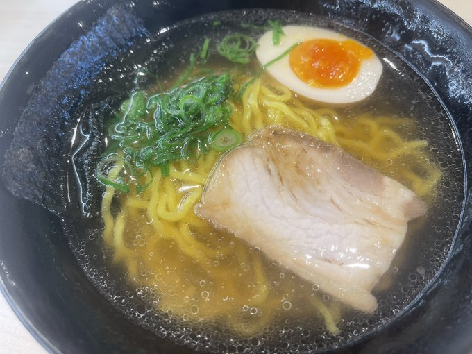 貝節塩ラーメン🍜 