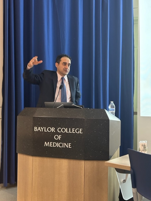 RezaArdehali1's tweet photo. Great talk by Javid Moslehi @CardioOncology at Baylor College of Medicine CVRI #BCM_CVRI followed by a great dinner and conversation https://t.co/f3DcHrnQaS