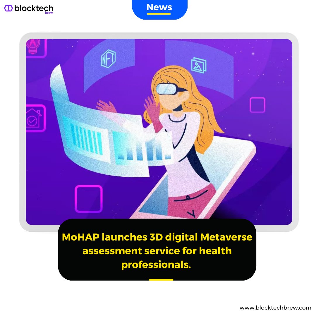 blocktechbrew's tweet photo. The 3D Digital Metaverse Assessment Service seamlessly integrates the real, virtual, and digital worlds, enhancing the delivery of both government and private healthcare services.
#metaversenews #metaverse #metaupdate2023 #metaverseupdates #dubai2023 #Updates2023 https://t.co/3cL0CnwyFa