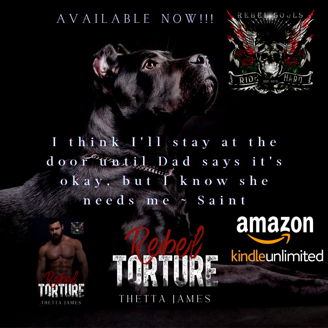 nicolerko's tweet photo. ✩ NEW RELEASE! ✩ #availablenow Rebel Torture by @thettaj is LIVE! #mcromance #rebeltorture #mc #eroticsuspense #rebelsouls #thettajames #dsbookpromotions
Hosted by @DS_Promotions1 https://t.co/k5QmIgXJzv https://t.co/su4JcA5Nnx