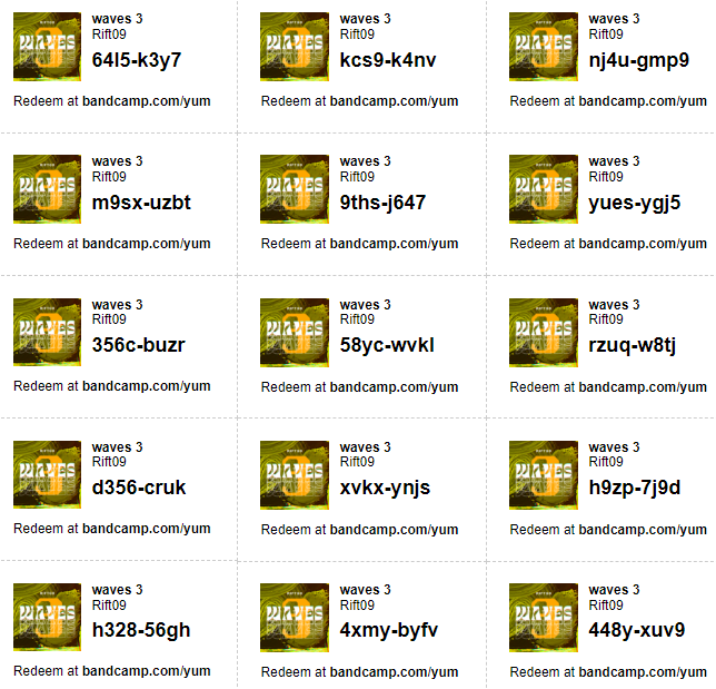 Rift091's tweet photo. Thank you for listening to this project and for all of the support that you give me. I wanted to gift you some album codes for this grand project. I hope I can keep making more stuff like this π
#albumcodes
#ambient
#electronicmusic
#waves https://t.co/ZoWlLQNzf3