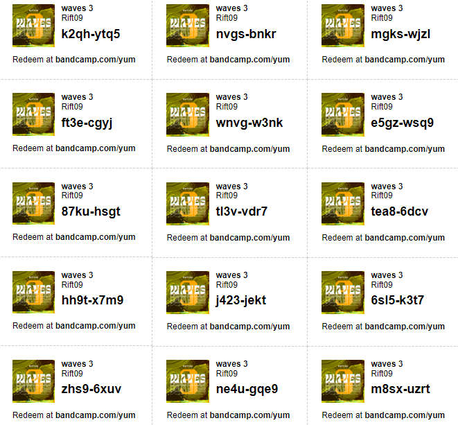 Rift091's tweet photo. Thank you for listening to this project and for all of the support that you give me. I wanted to gift you some album codes for this grand project. I hope I can keep making more stuff like this π
#albumcodes
#ambient
#electronicmusic
#waves https://t.co/ZoWlLQNzf3