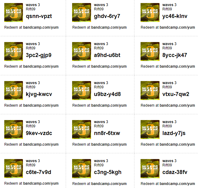 Rift091's tweet photo. Thank you for listening to this project and for all of the support that you give me. I wanted to gift you some album codes for this grand project. I hope I can keep making more stuff like this π
#albumcodes
#ambient
#electronicmusic
#waves https://t.co/ZoWlLQNzf3
